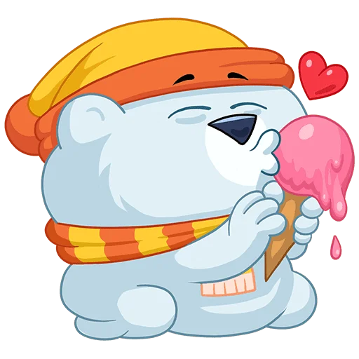 🍦 Стикер «Осло» для Telegram