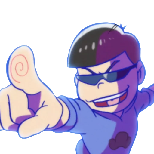 ☝ Стикер «Osomatsu Stickers» для Telegram