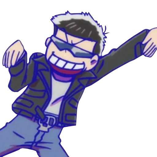 😬 Стикер «Osomatsu Stickers» для Telegram