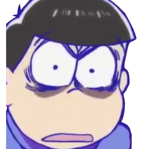 😯 Стикер «Osomatsu Stickers» для Telegram