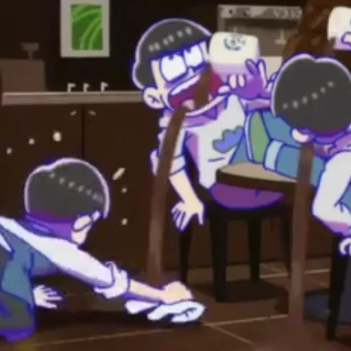 ☕ Стикер «Osomatsu Stickers» для Telegram
