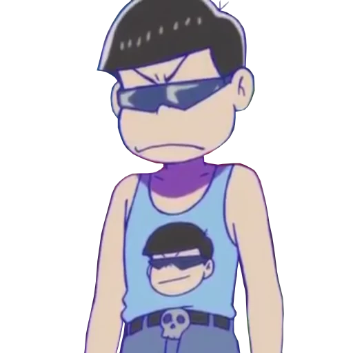 😎 Стикер «Osomatsu Stickers» для Telegram