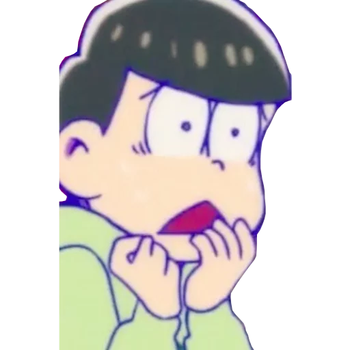 😧 Стикер «Osomatsu Stickers» для Telegram