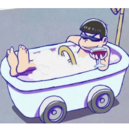 🛀 Стикер «Osomatsu Stickers» для Telegram