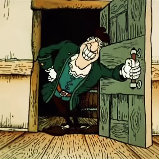 🚪 Стикер «Остров сокровищ» для Telegram