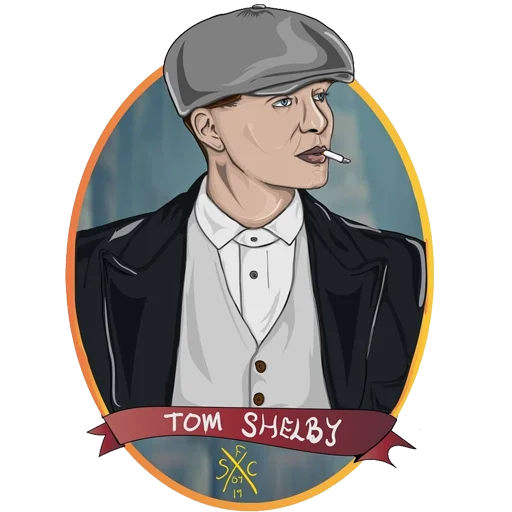 ❤️ Стикер «Острые Козырьки» для Telegram