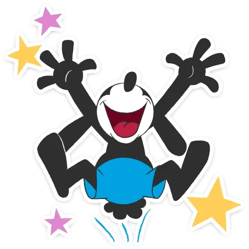 🤩 Стикер «Кролик Освальд» для Telegram