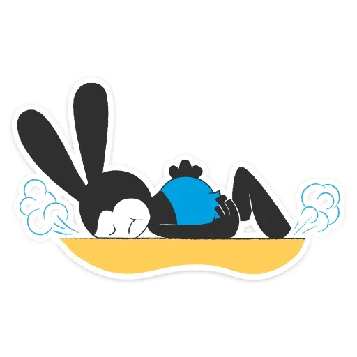 😒 Стикер «Кролик Освальд» для Telegram