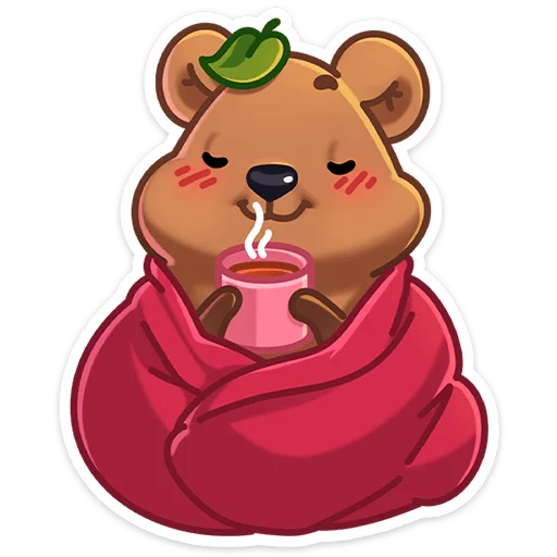 🍵 Стикер «Ося» для Telegram