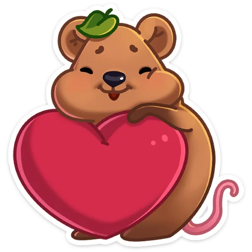 ❤️ Стикер «Ося» для Telegram