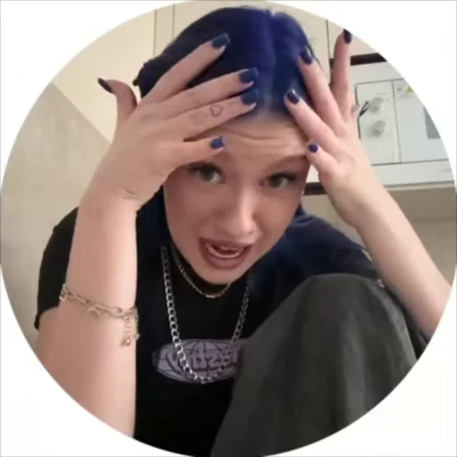 😱 Стикер «От психушка сонечки» для Telegram