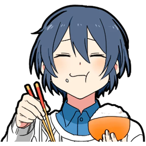 😋 Стикер «Отаку тян Otaku chan» для Telegram
