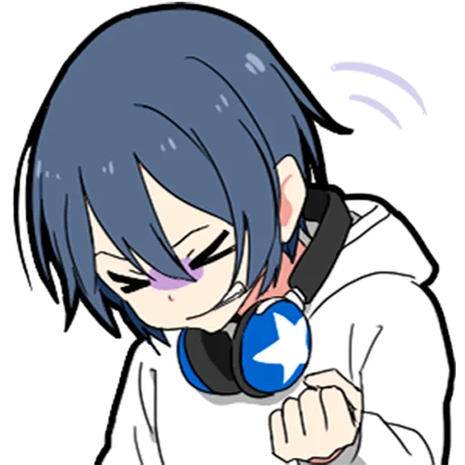 🎉 Стикер «Отаку тян Otaku chan» для Telegram