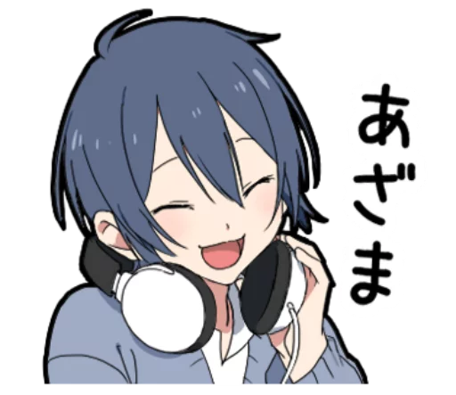 😄 Стикер «Otaku boy» для Telegram