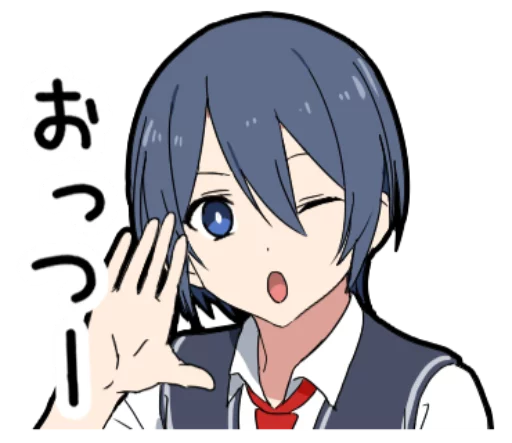 ✋ Стикер «Otaku boy» для Telegram