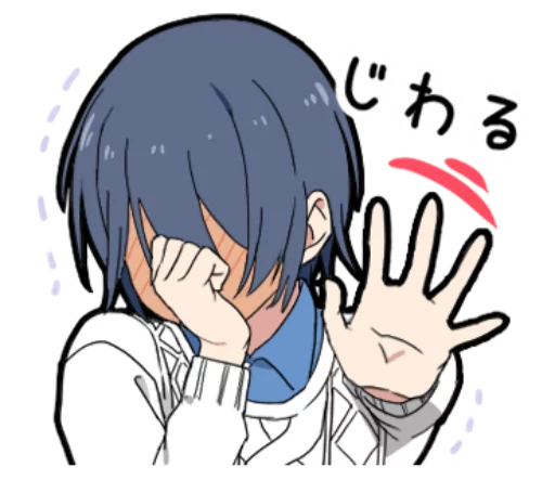 😳 Стикер «Otaku boy» для Telegram