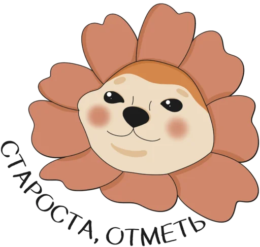 🌺 Стикер «Веские поводов бросить универ» для Telegram
