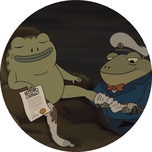 🌒 Стикер «Over the Garden Wall» для Telegram