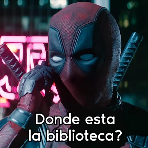 📚 Стикер «Other Deadpool» для Telegram