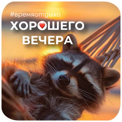 🌇 Стикер «Открытки» для Telegram