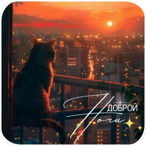 🌌 Стикер «Открытки» для Telegram