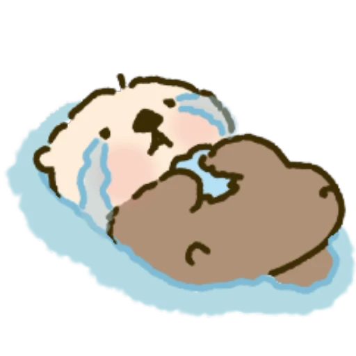 😭 Стикер «Otter» для Telegram