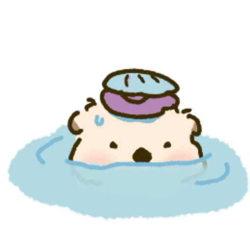 🦪 Стикер «Otter» для Telegram