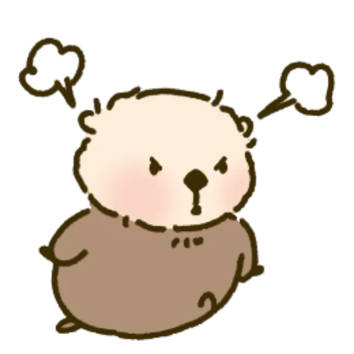 😤 Стикер «Otter» для Telegram