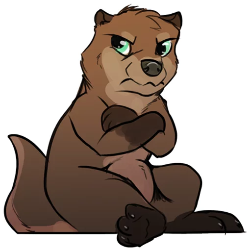 😡 Стикер «Otterpack» для Telegram