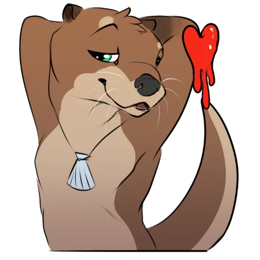 😍 Стикер «Otterpack» для Telegram