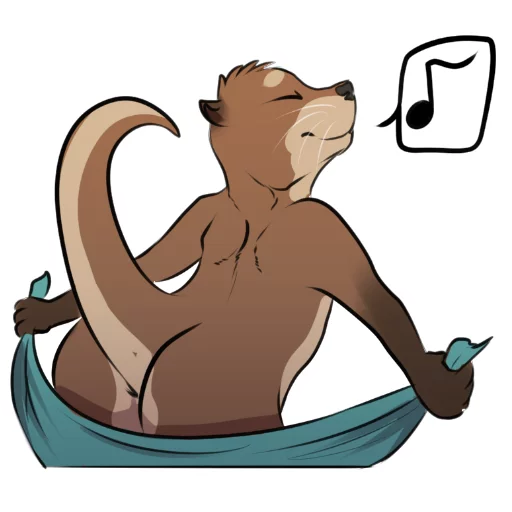 🎶 Стикер «Otterpack» для Telegram