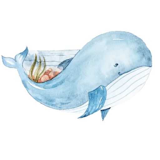 🐳 Стикер «Our Wonderfull Ocean» для Telegram