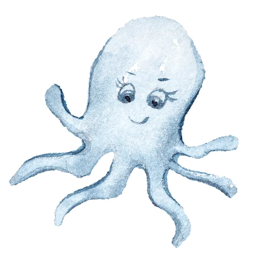 🐙 Стикер «Our Wonderfull Ocean» для Telegram