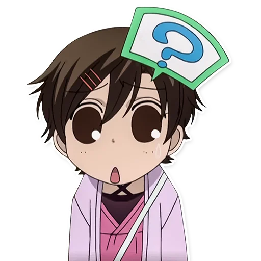 Стикерпак Ouran High School Host Club для Telegram — скачать