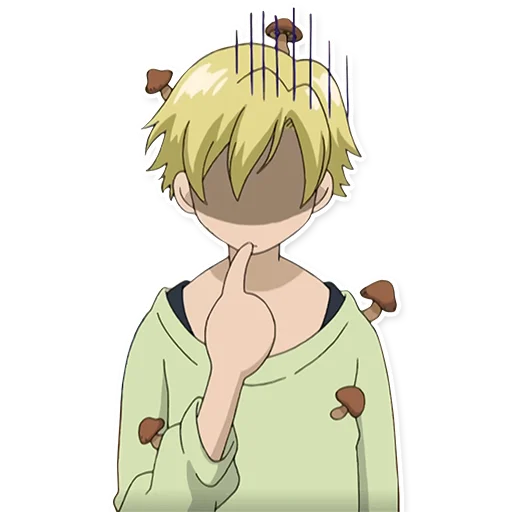 😰 Стикер «Ouran High School Host Club» для Telegram