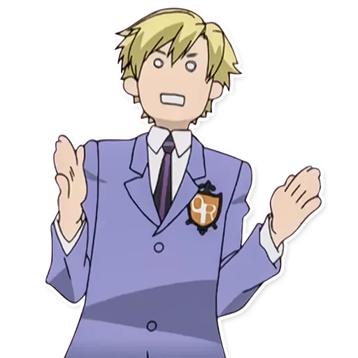 🤖 Стикер «Ouran High School Host Club» для Telegram