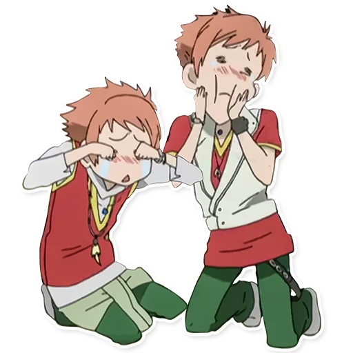 🤪 Стикер «Ouran High School Host Club» для Telegram
