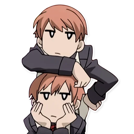 😑 Стикер «Ouran High School Host Club» для Telegram