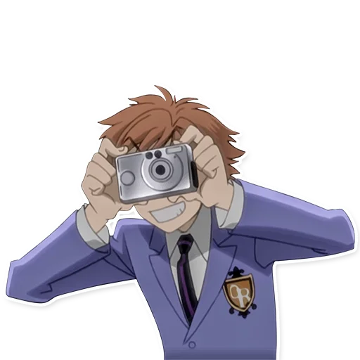 📷 Стикер «Ouran High School Host Club» для Telegram