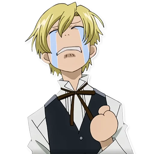 😭 Стикер «Ouran High School Host Club» для Telegram