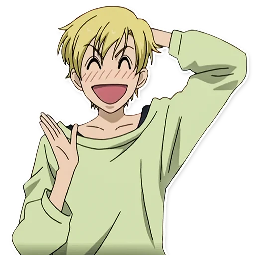 😅 Стикер «Ouran High School Host Club» для Telegram