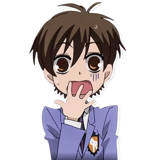 😱 Стикер «Ouran High School Host Club» для Telegram