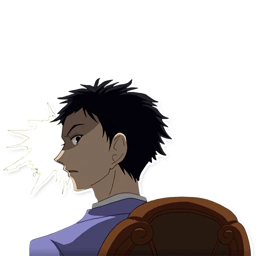 💢 Стикер «Ouran High School Host Club» для Telegram