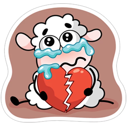 😊 Стикер «Овечка Лана» для Telegram