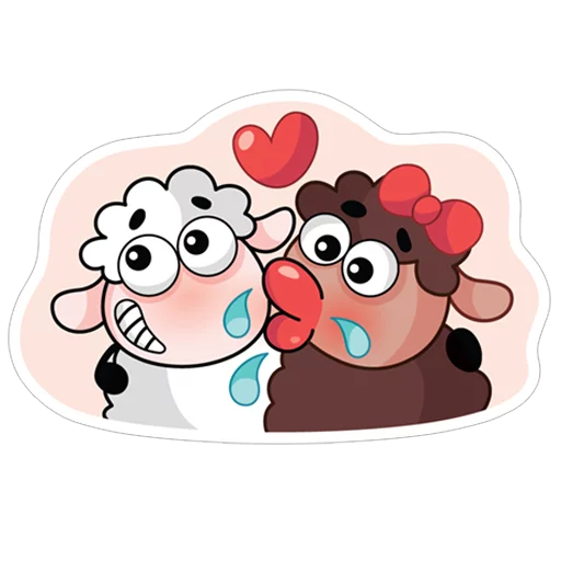 😊 Стикер «Овечка Лана» для Telegram
