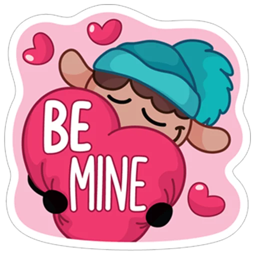 😊 Стикер «Овечка Лана» для Telegram