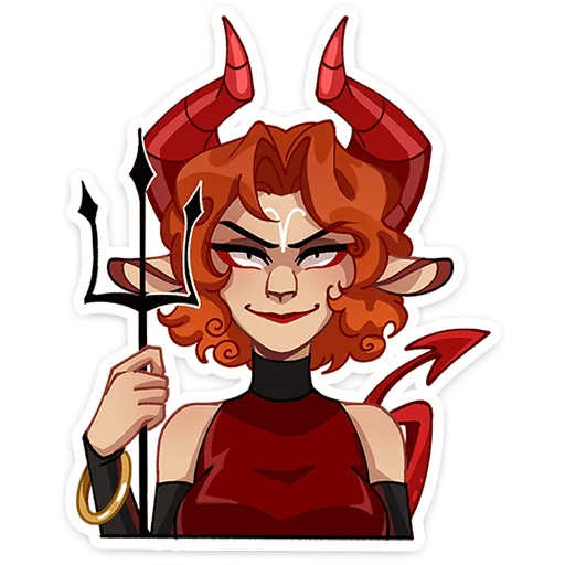 😈 Стикер «Овения» для Telegram