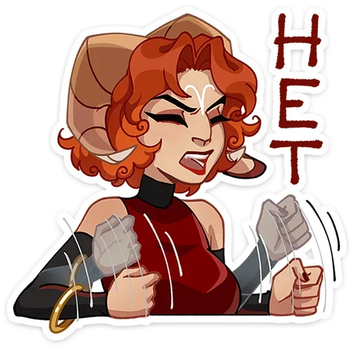 😫 Стикер «Овения» для Telegram