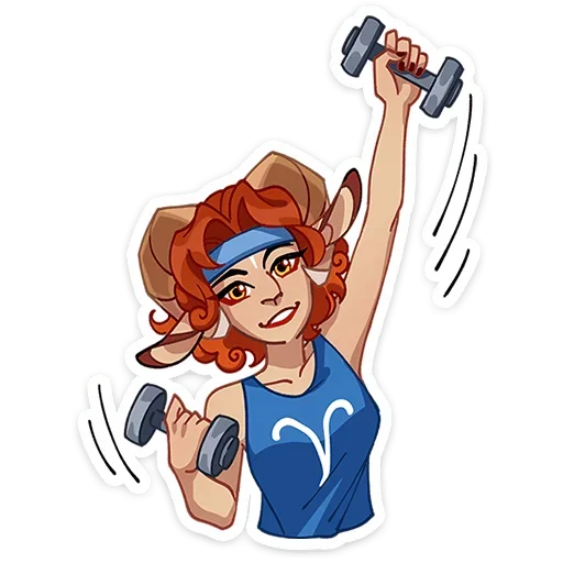 💪 Стикер «Овения» для Telegram