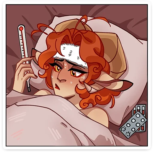 🤒 Стикер «Овения» для Telegram